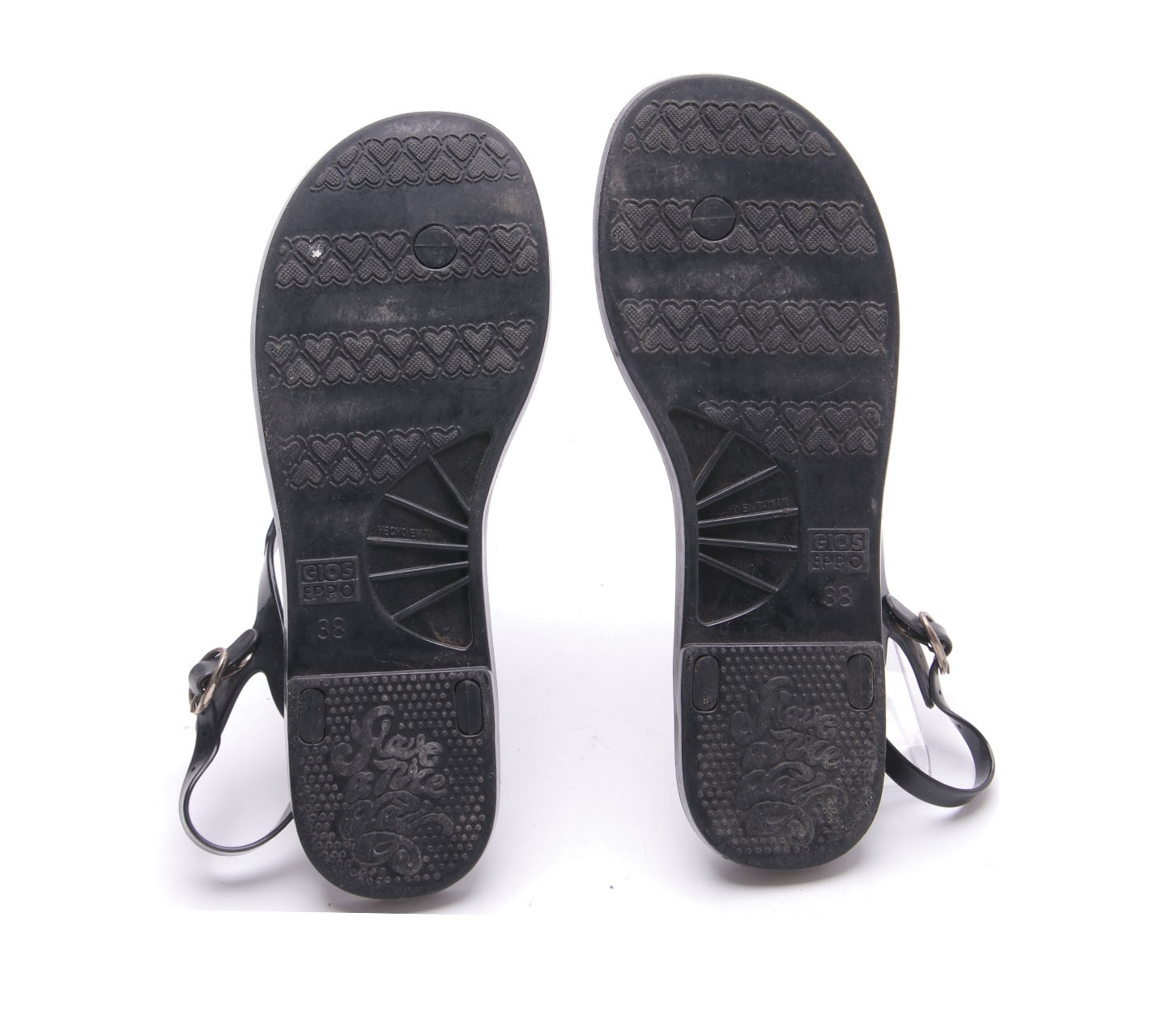 Gios Eppo Black Sandals