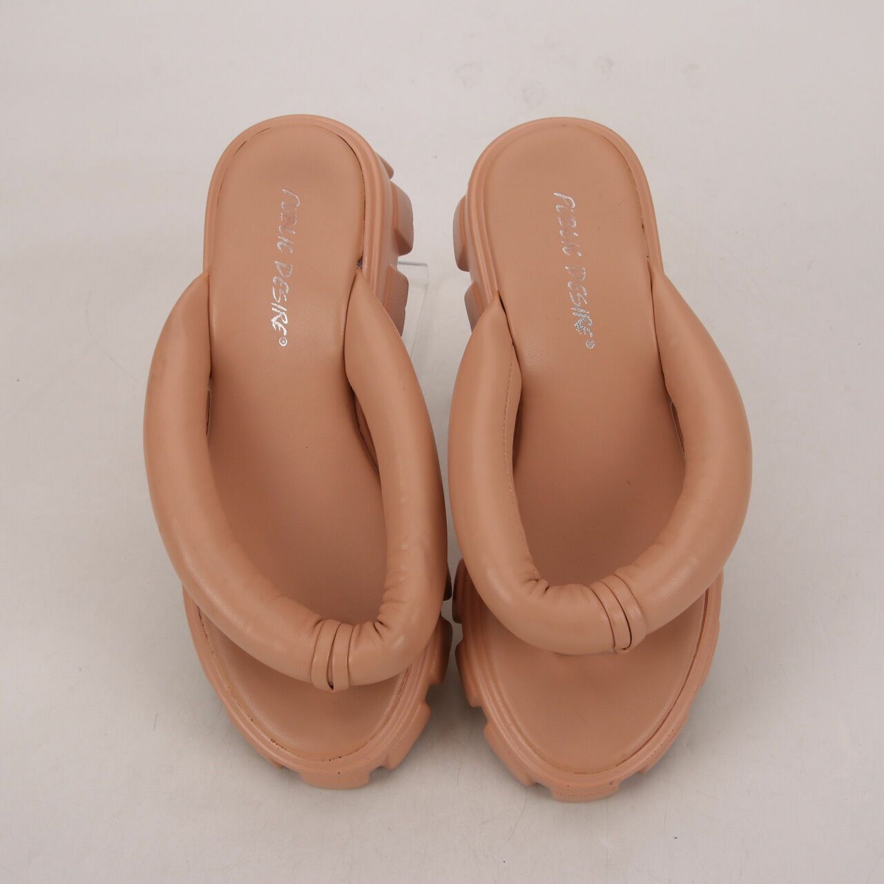 Public Desire Brown Sandals