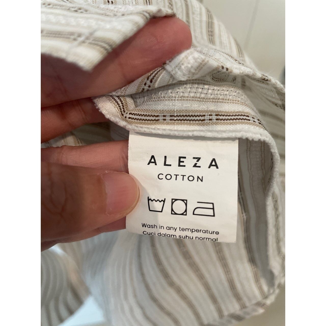 ALEZA Zenda Shirt Beige
