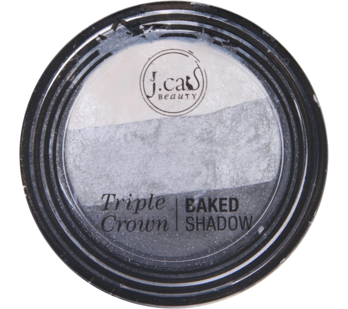 J.cat beauty Crushed Oreo Triple Crown Baked Shadow Faces