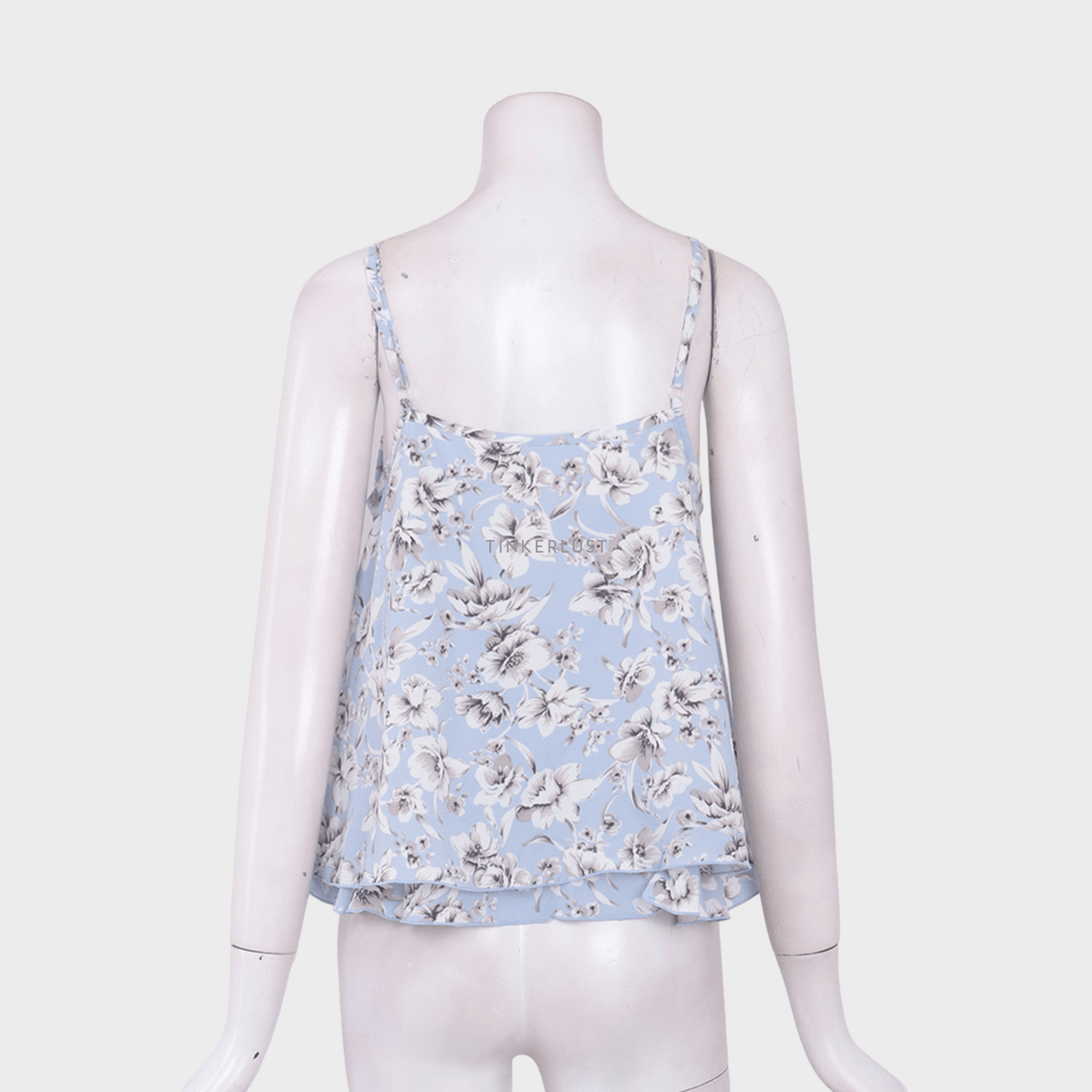 earth music & ecology Blue Floral Sleeveless