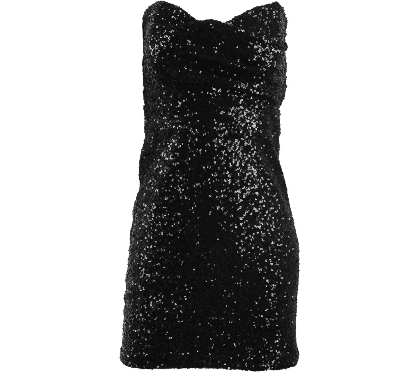 TFNC London Black Sequins Mini Dress