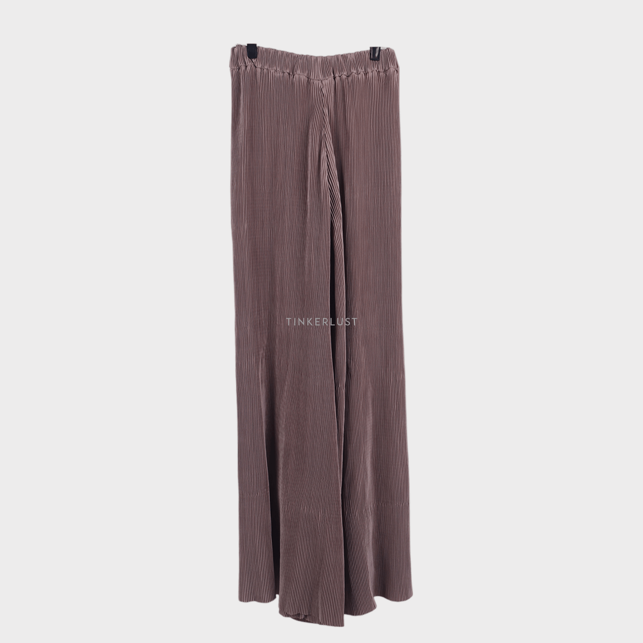 claude Taupe Pleated Long Pants
