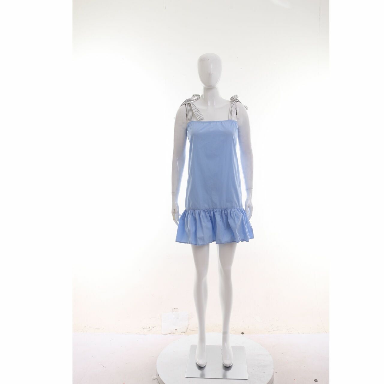 6IXTY8IGHT Blue Mini Dress