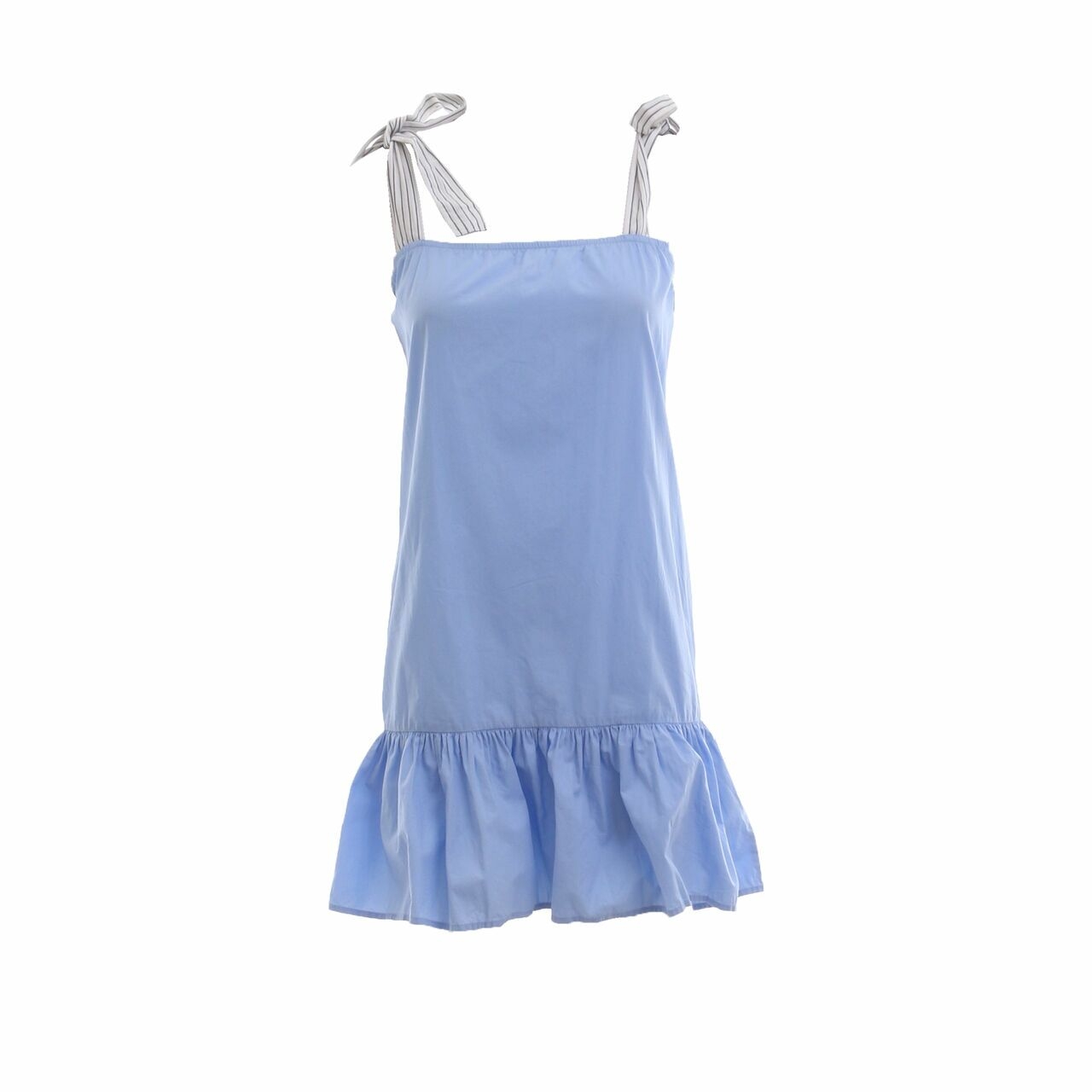6IXTY8IGHT Blue Mini Dress