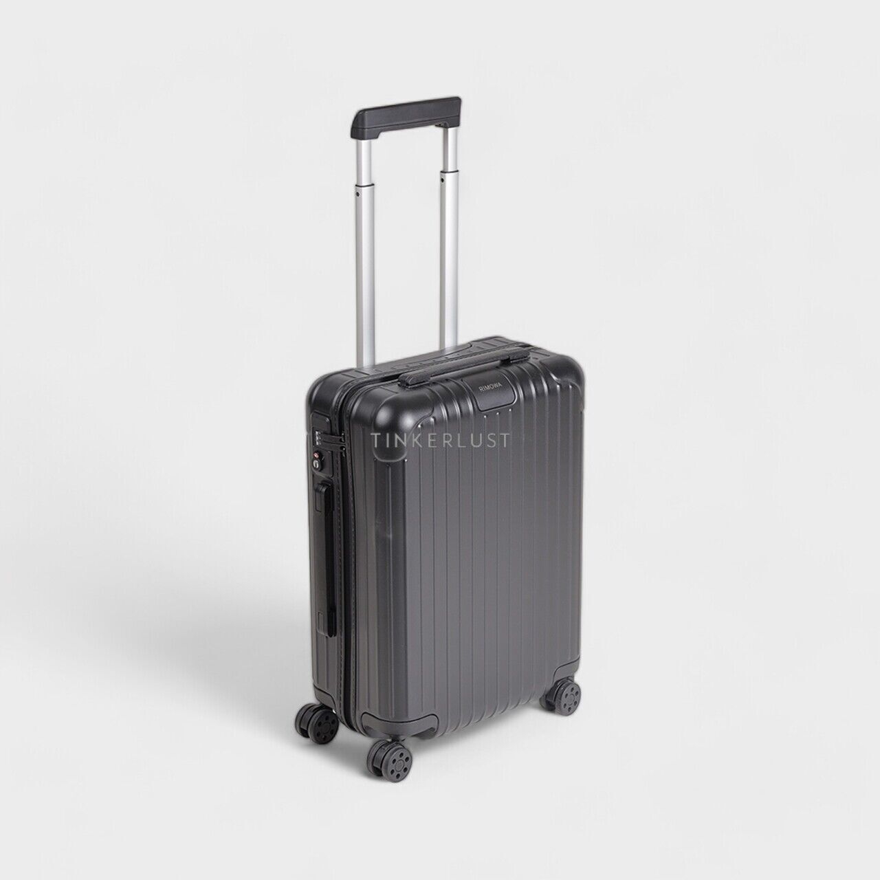 Rimowa Cabin S Suitcase in Black Matte Polycarbonate Travel Bag