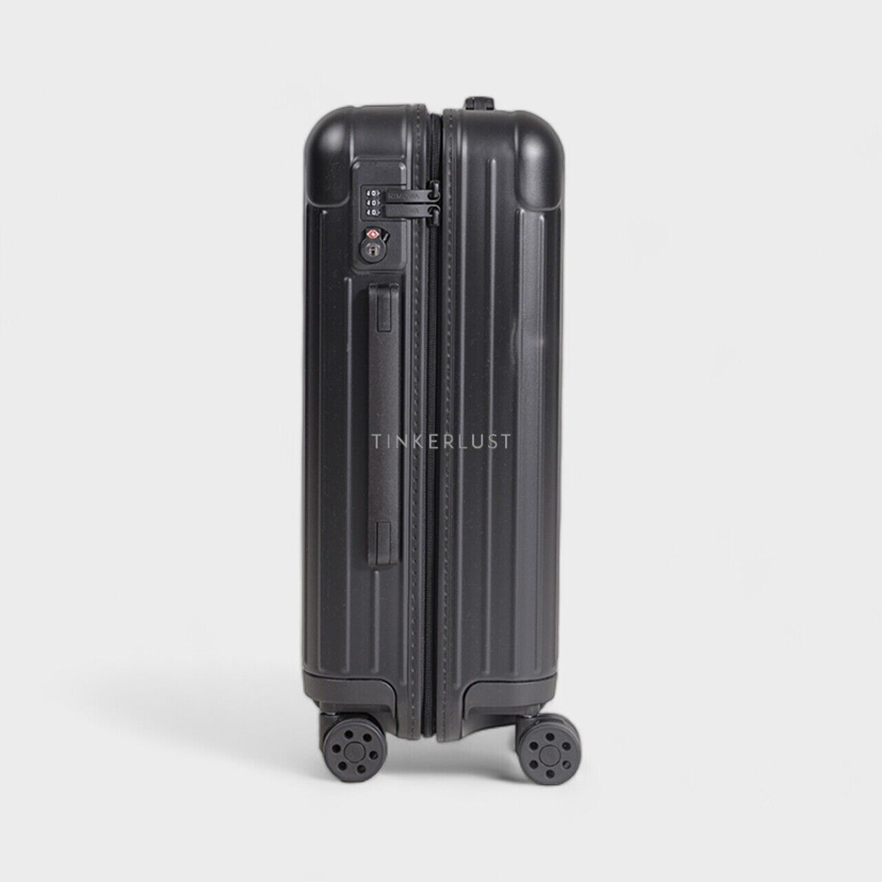 Rimowa Cabin S Suitcase in Black Matte Polycarbonate Travel Bag