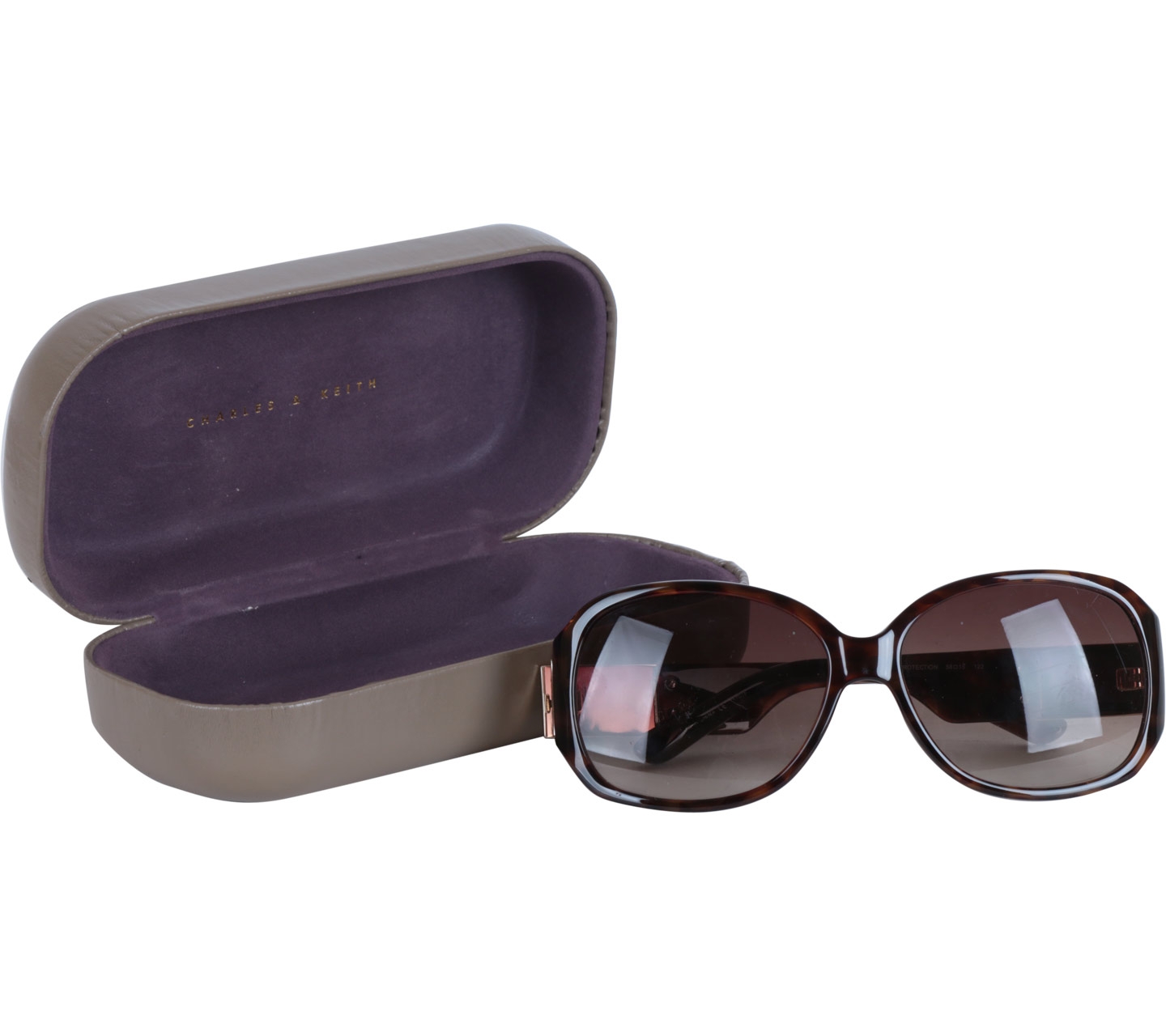 Charles and Keith Brown Tortoise Sunglasses