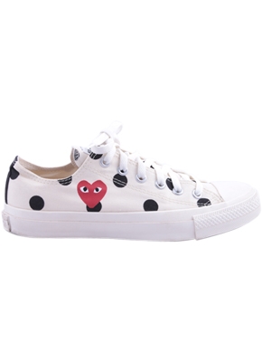 Converse Comme Des Garcons White Dots Sneakers