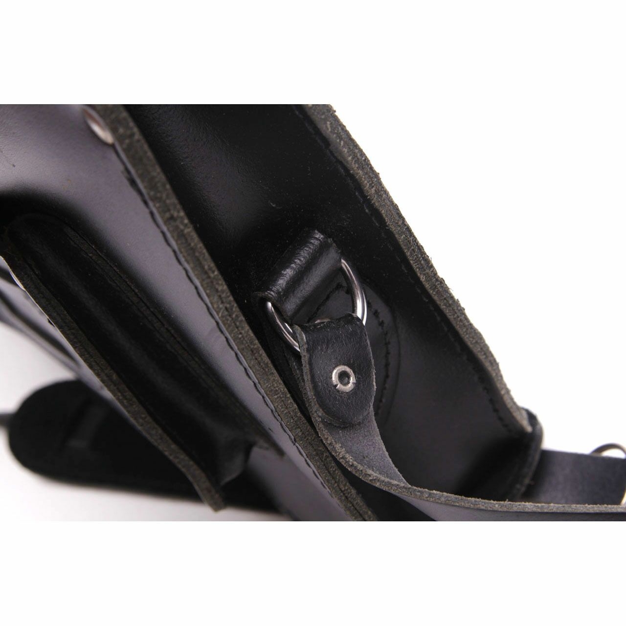 The Leather Satchel Co Black Sling bag