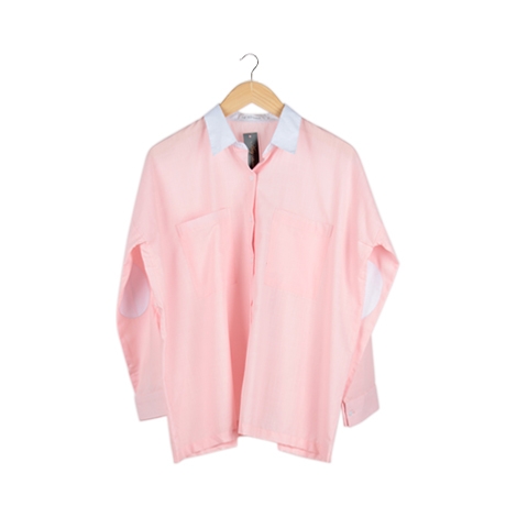 Pink Oversized Shirt