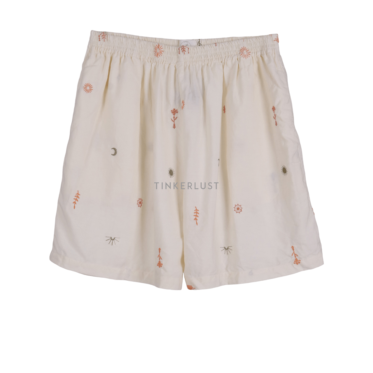 Private Collection Cream Pattern Short Pants