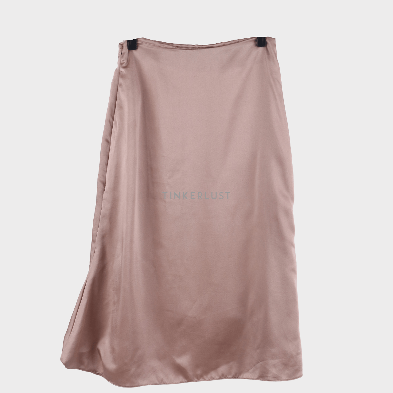 love-and-flair Light Brown Midi Skirt