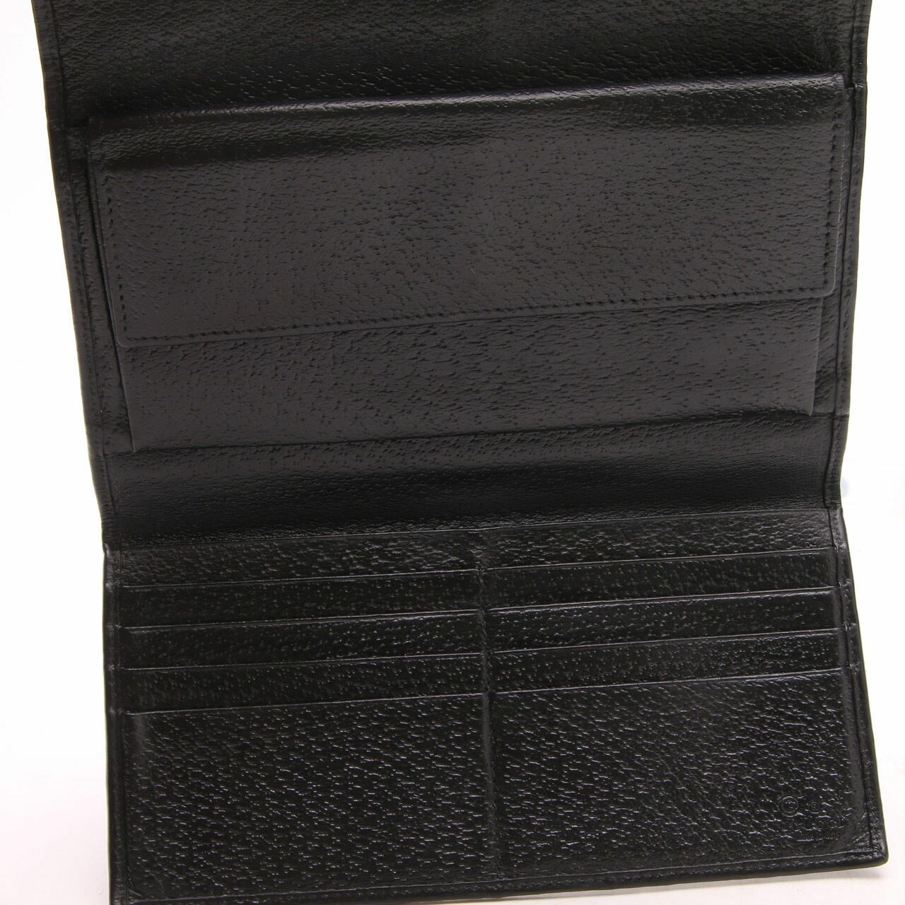 Gucci Black Flap Wallet