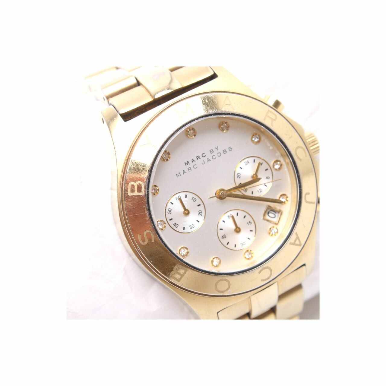 Marc By Marc Jacobs Gold Wristwatch