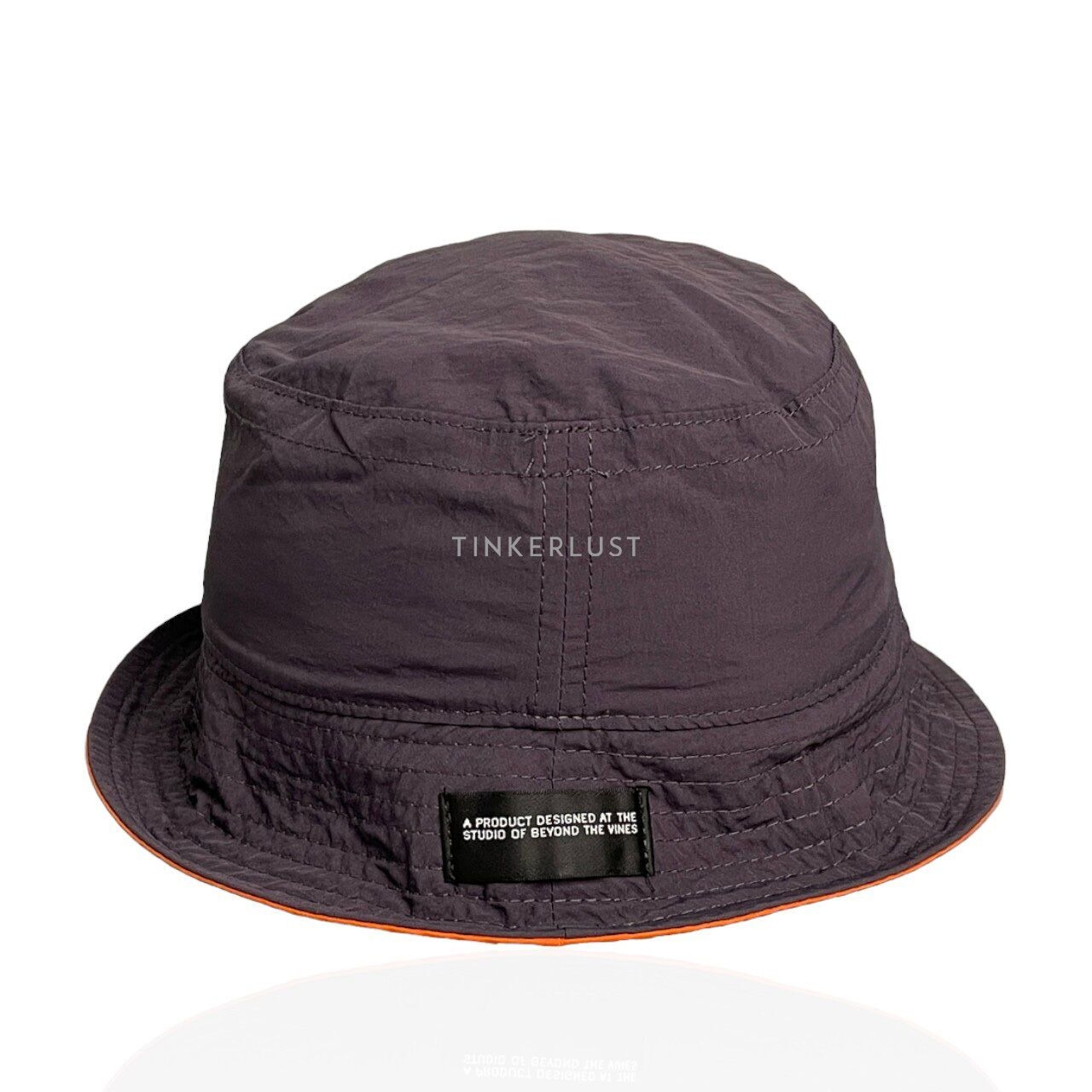 Beyond The vines Nylon Logo Reversible Bucket Hat Two Color