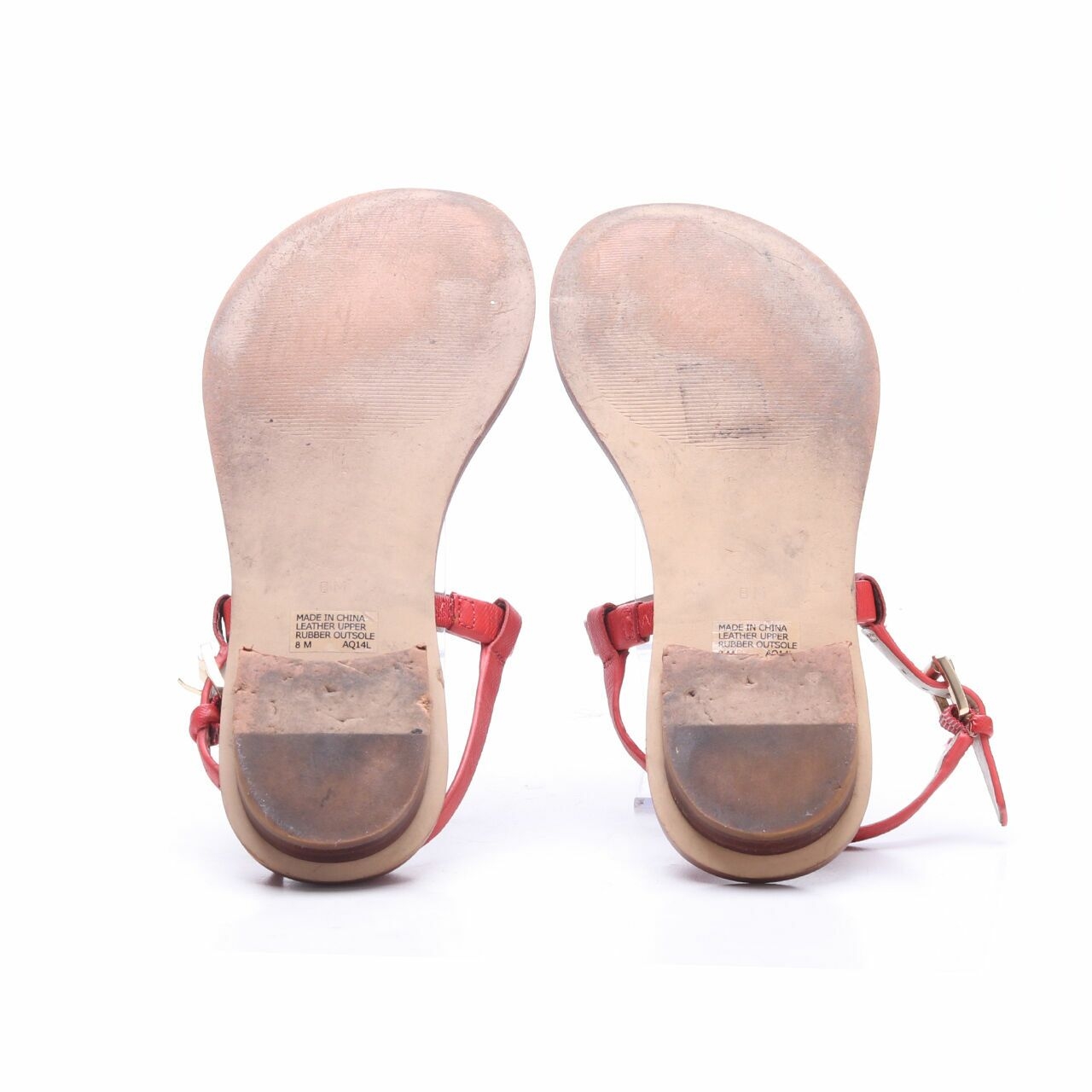 Michael Kors Brown & Red Sandals