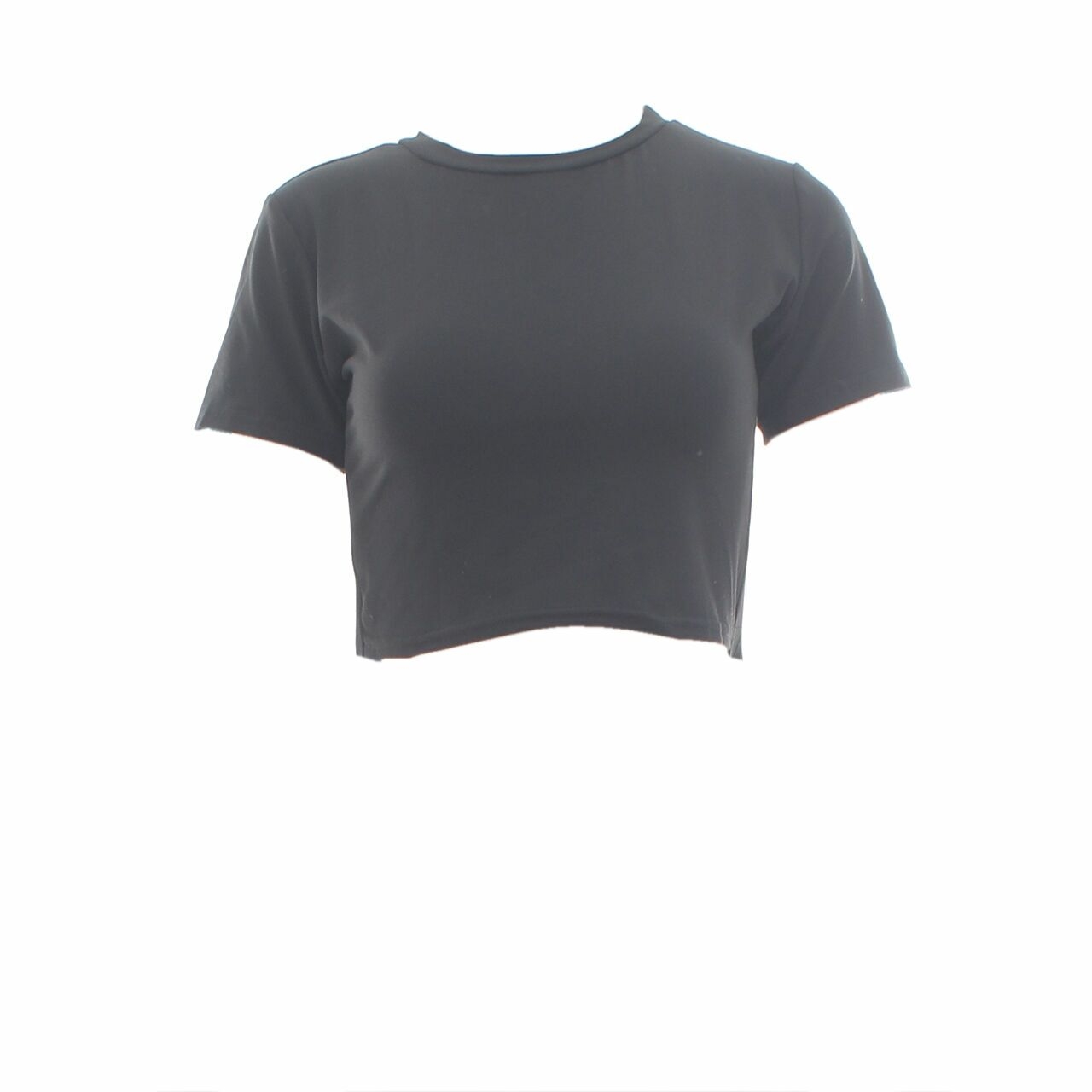 Private Collection Black Crop T-Shirt