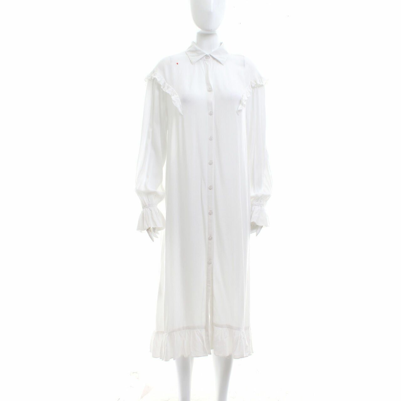 kuro White Long Dress