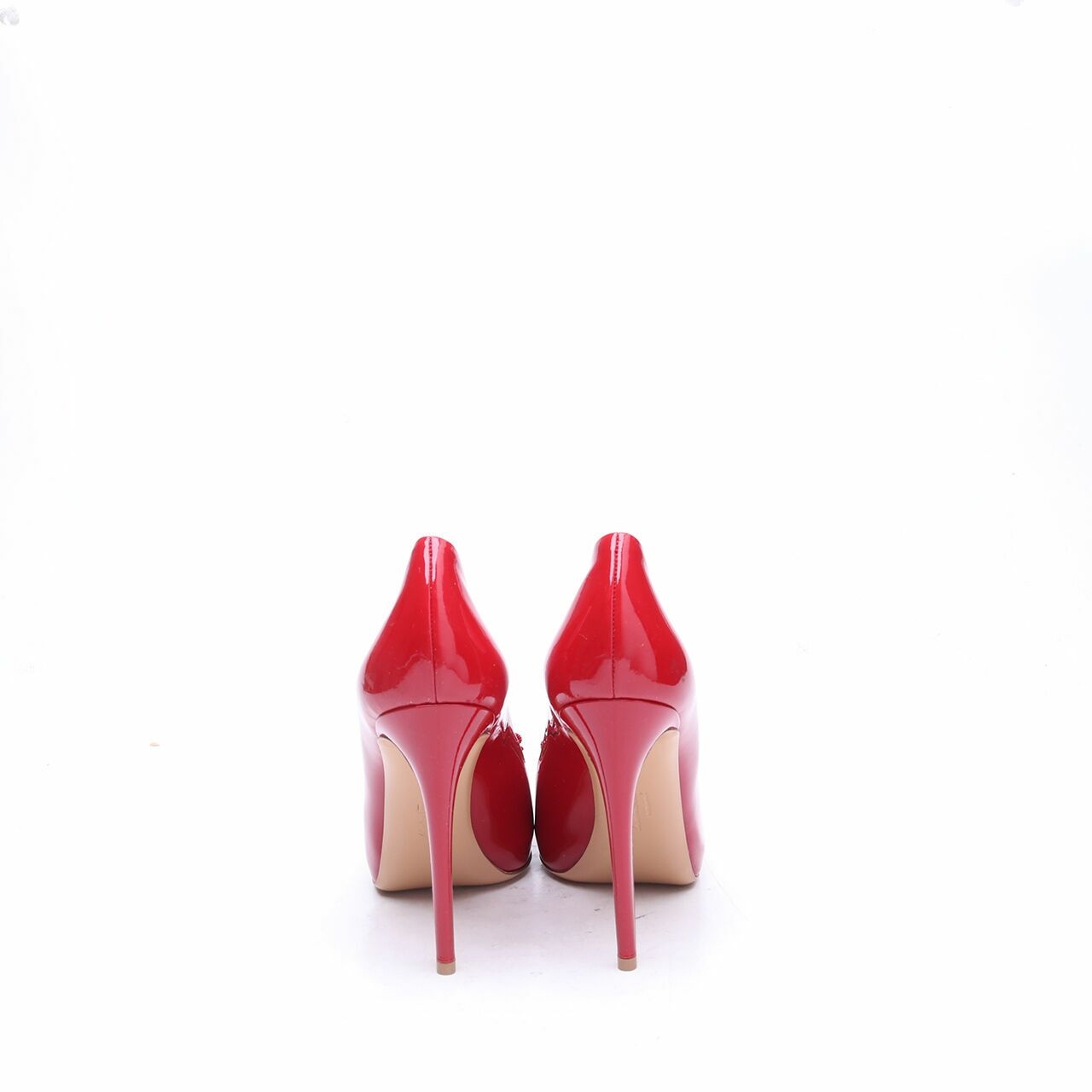 Salvatore Ferragamo Rilly Red Pumps Heels