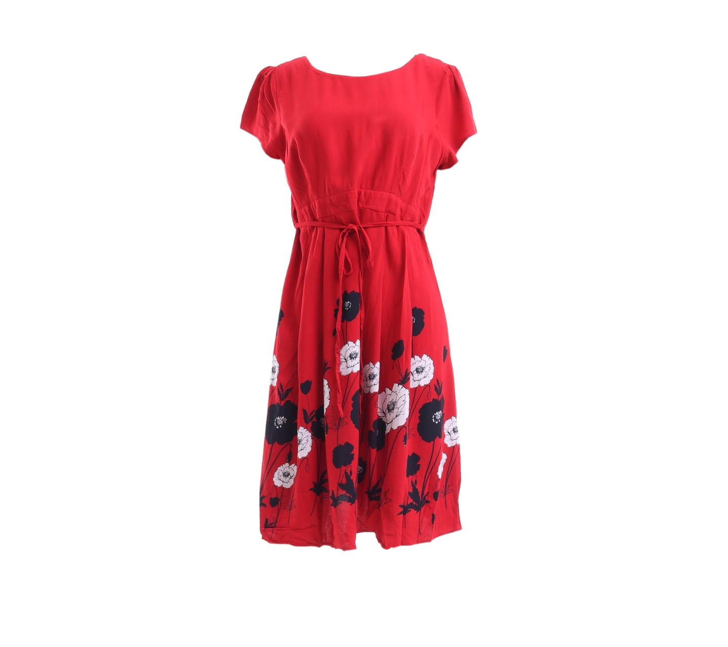 Red Herring Maternity Red Floral Mini Dress