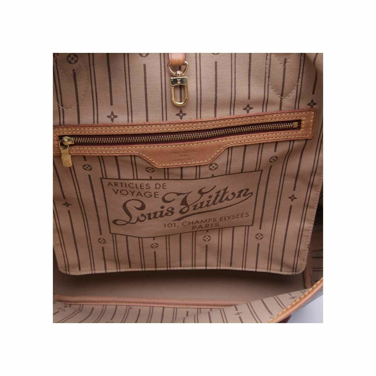 Louis Vuitton Brown Monogram Tote Bag