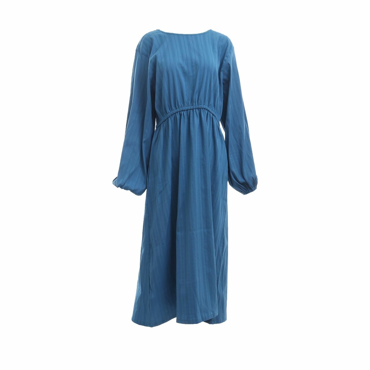 Hijabenka Blue Midi Dress