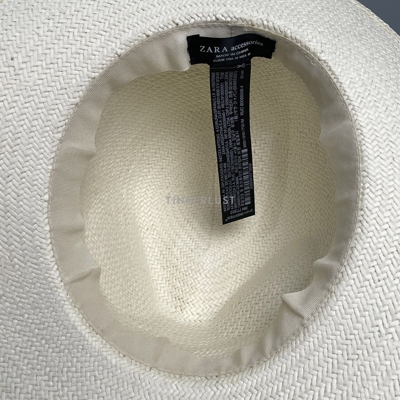 Zara Broken White Hats