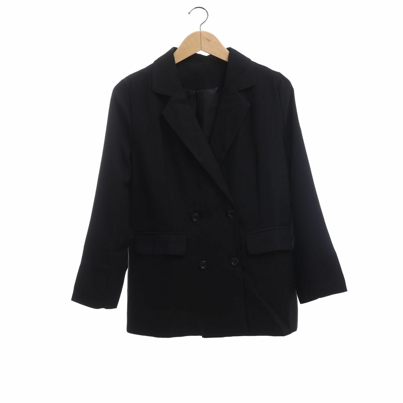 Day by Love and Flair Black Oversized Blazer