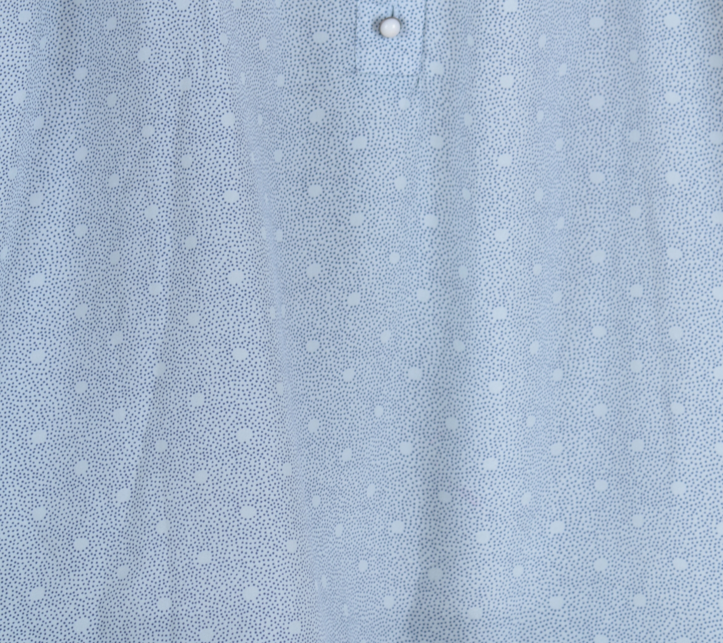 Blue Dotted Sleeveless Blouse