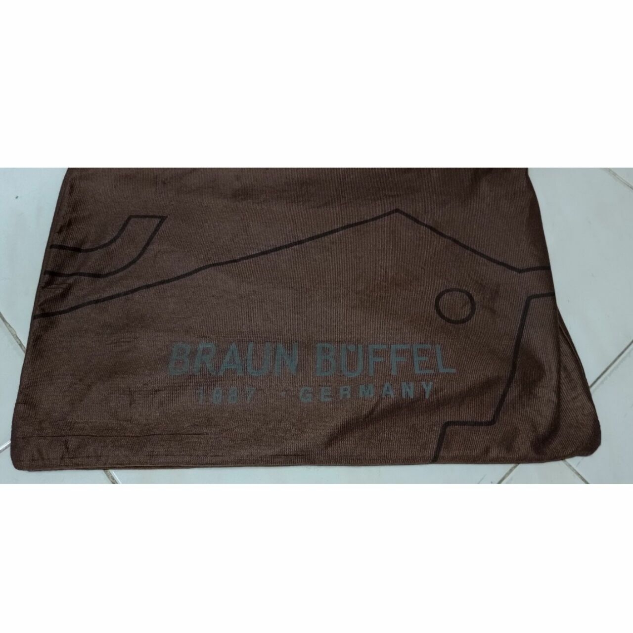 Braun Buffel Black Studs Tote Bag
