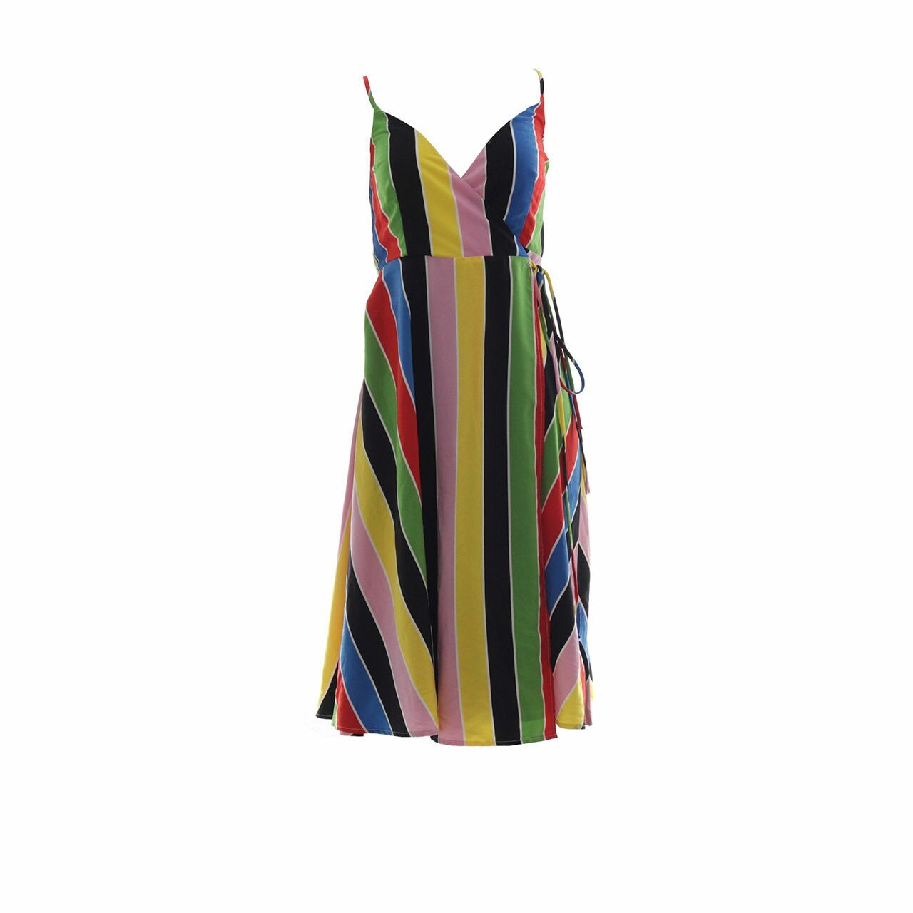 Forever 21 Multicolor Strips Mini Dress