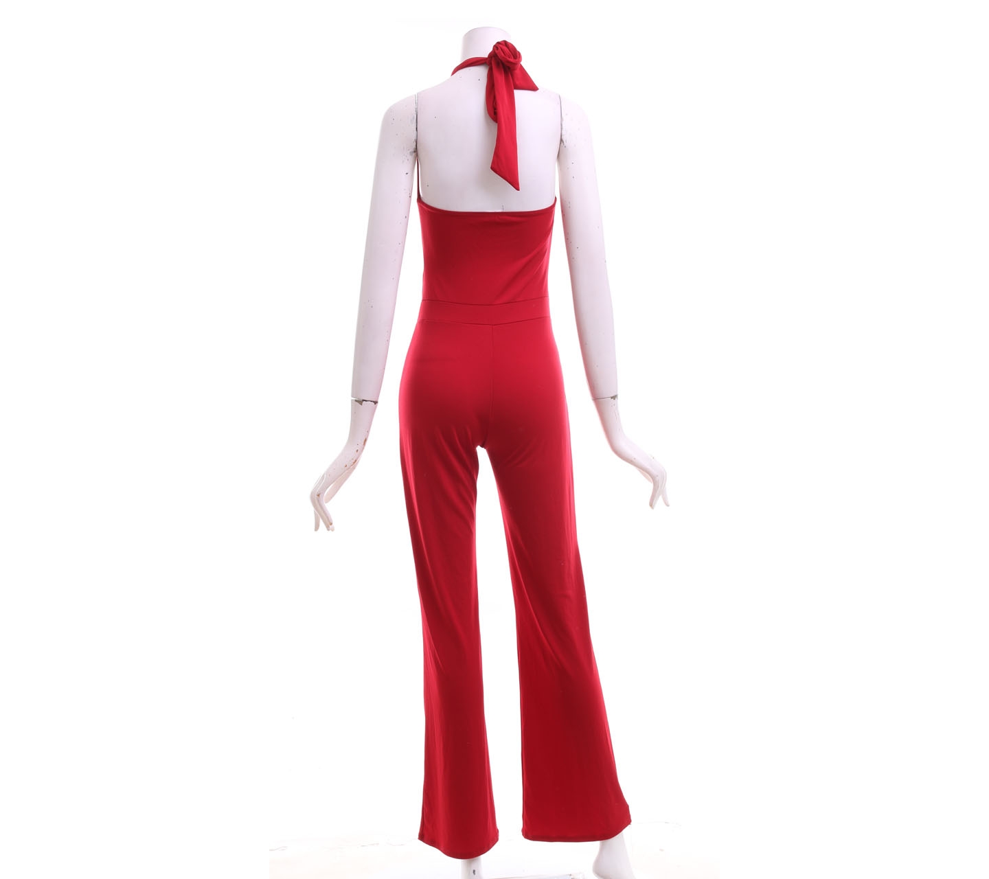 Body Central Red Jumpsuit