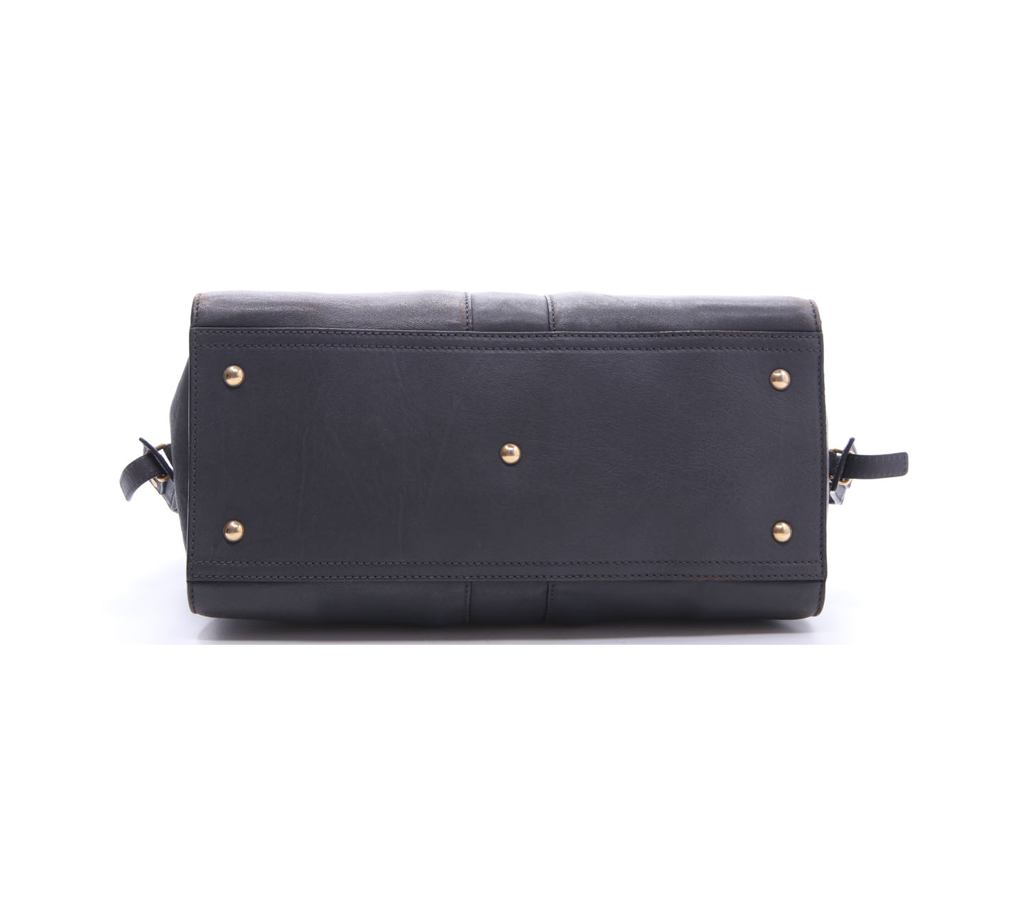 Yves Saint Laurent Grey Sheepskin Leather Large Cabas Handbag