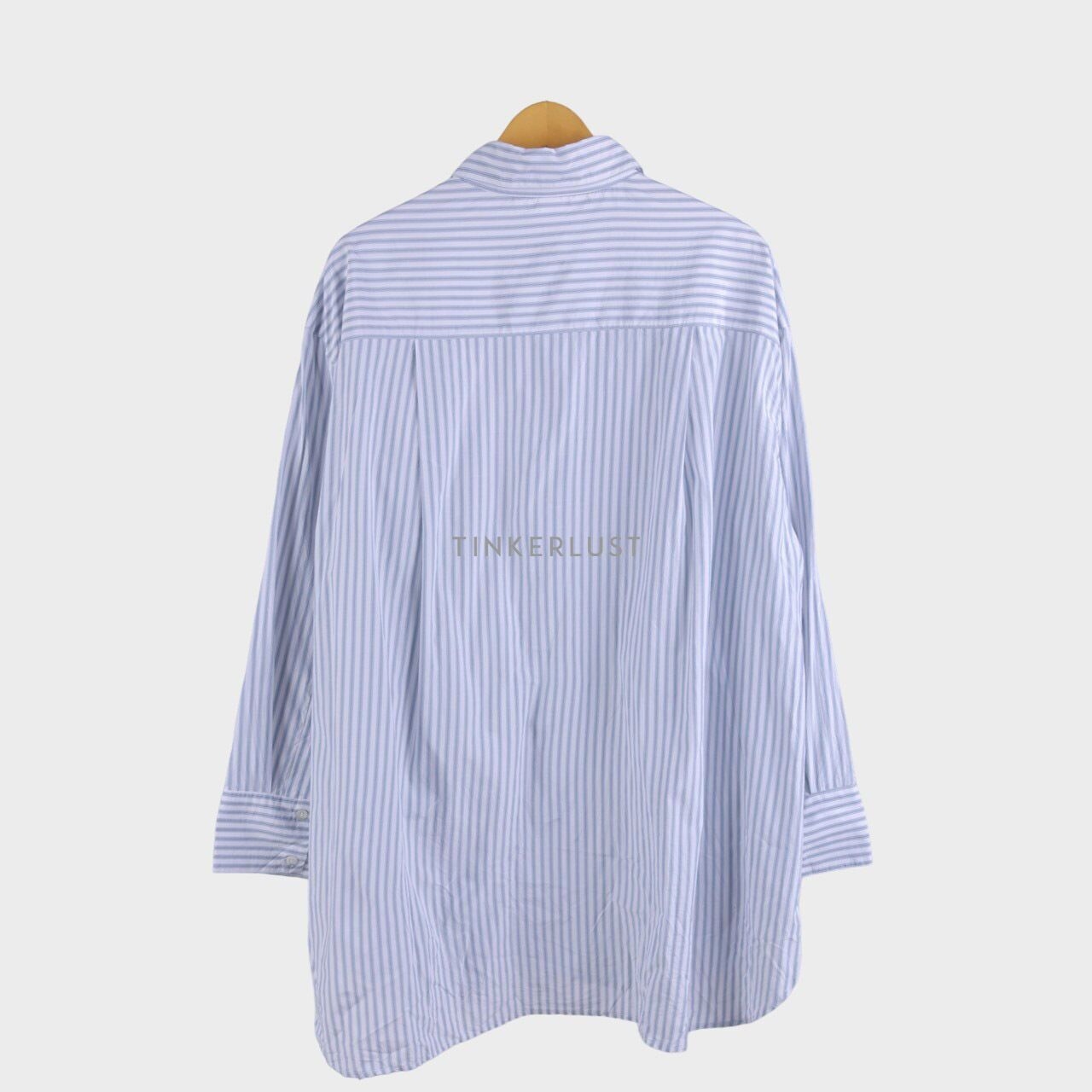 H&M Blue & White Stripes Shirt