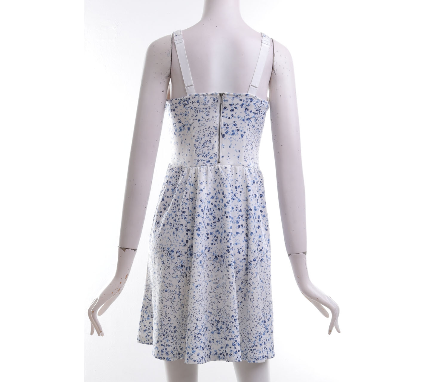 Jessica Simpson White Printed Mini Dress