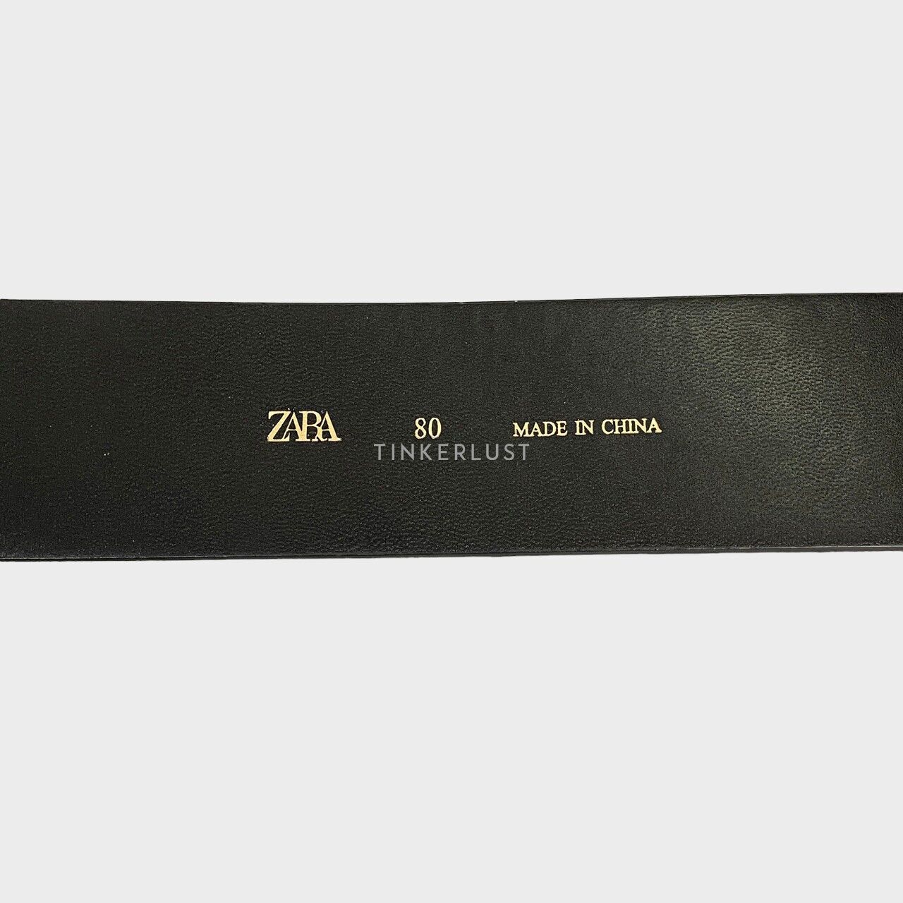 Zara Black Suede Belt