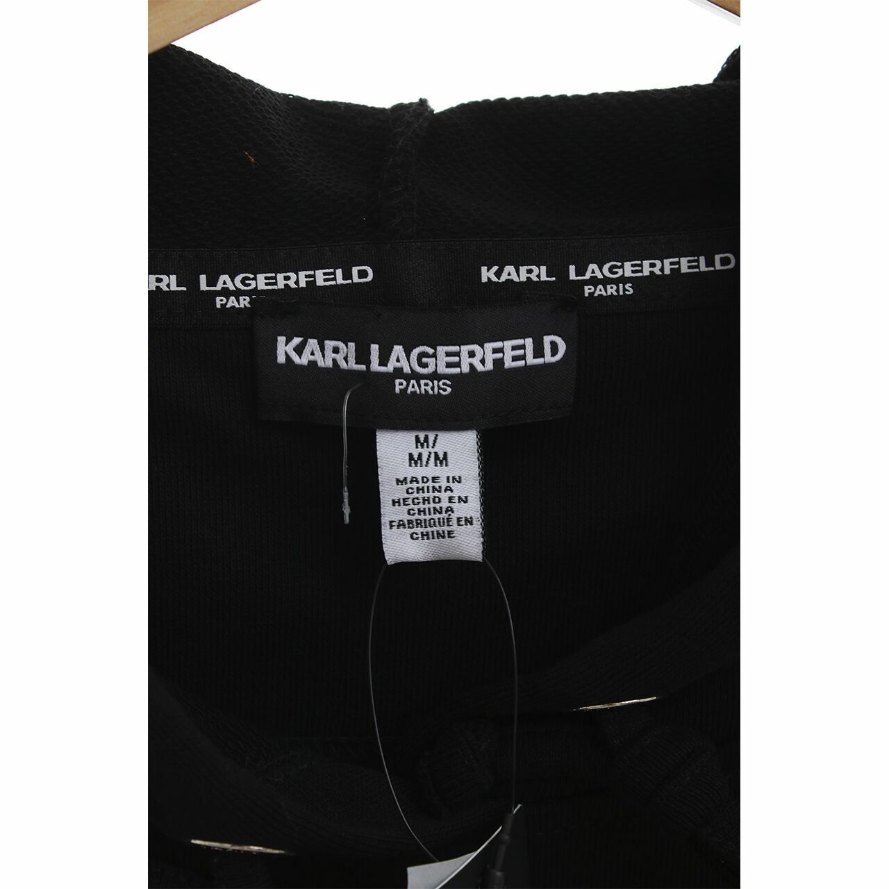 Karl Lagerfeld Black Gold  Long Sleeve Sweatshirt Dress