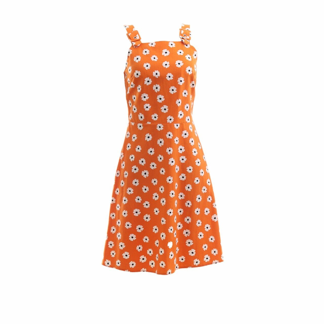 Dorothy Perkins Orange Floral Mini Dress