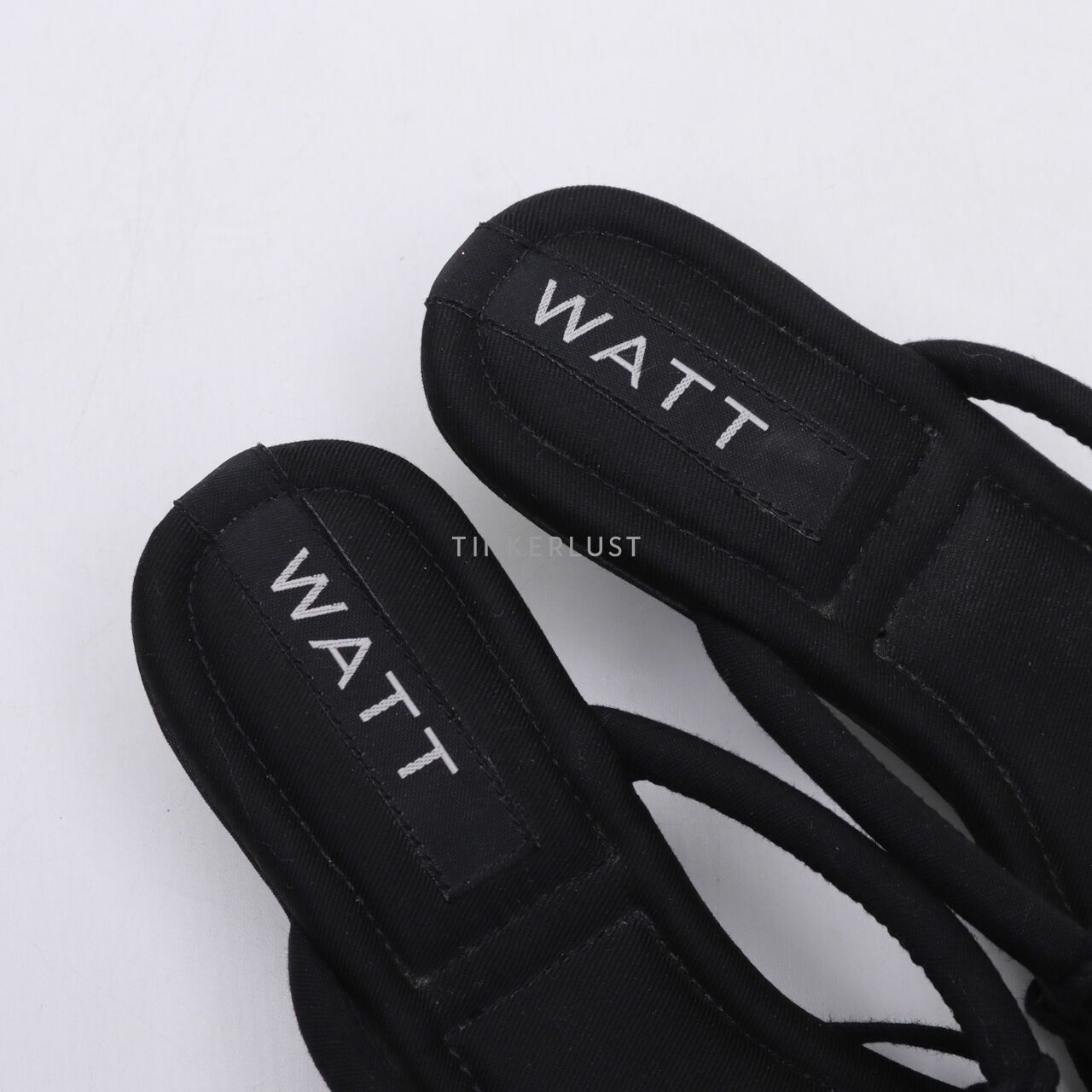 Watt-Walk The Talk Black Sandals Heels