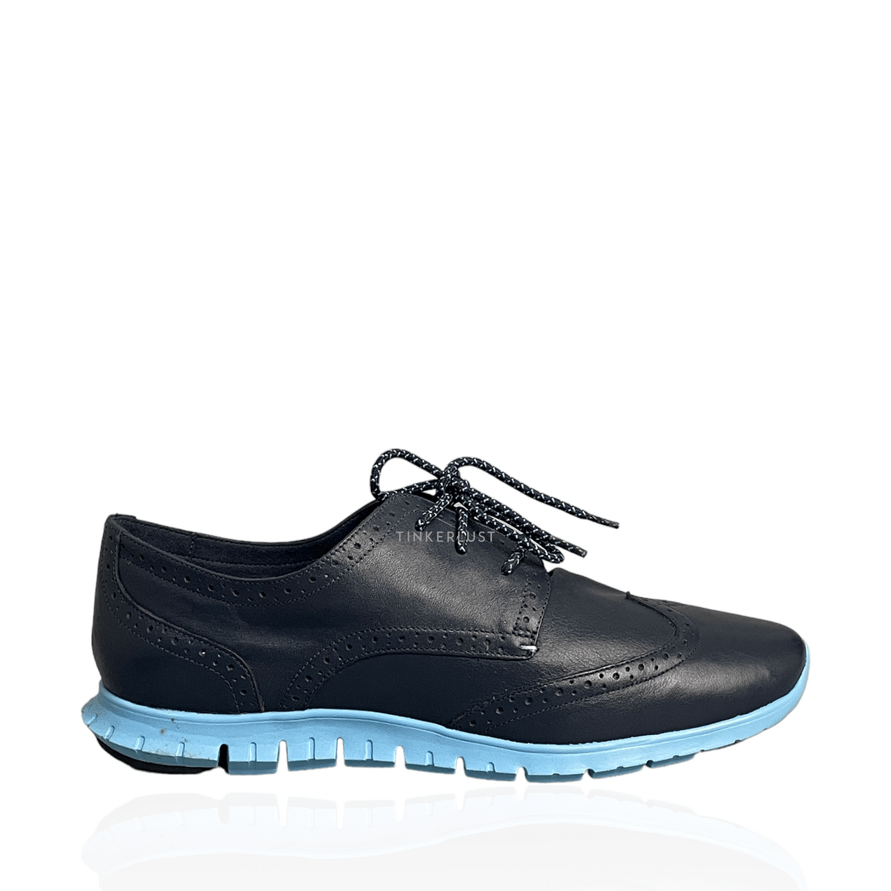Cole Haan Zero Grand Navy Oxford Shoes 