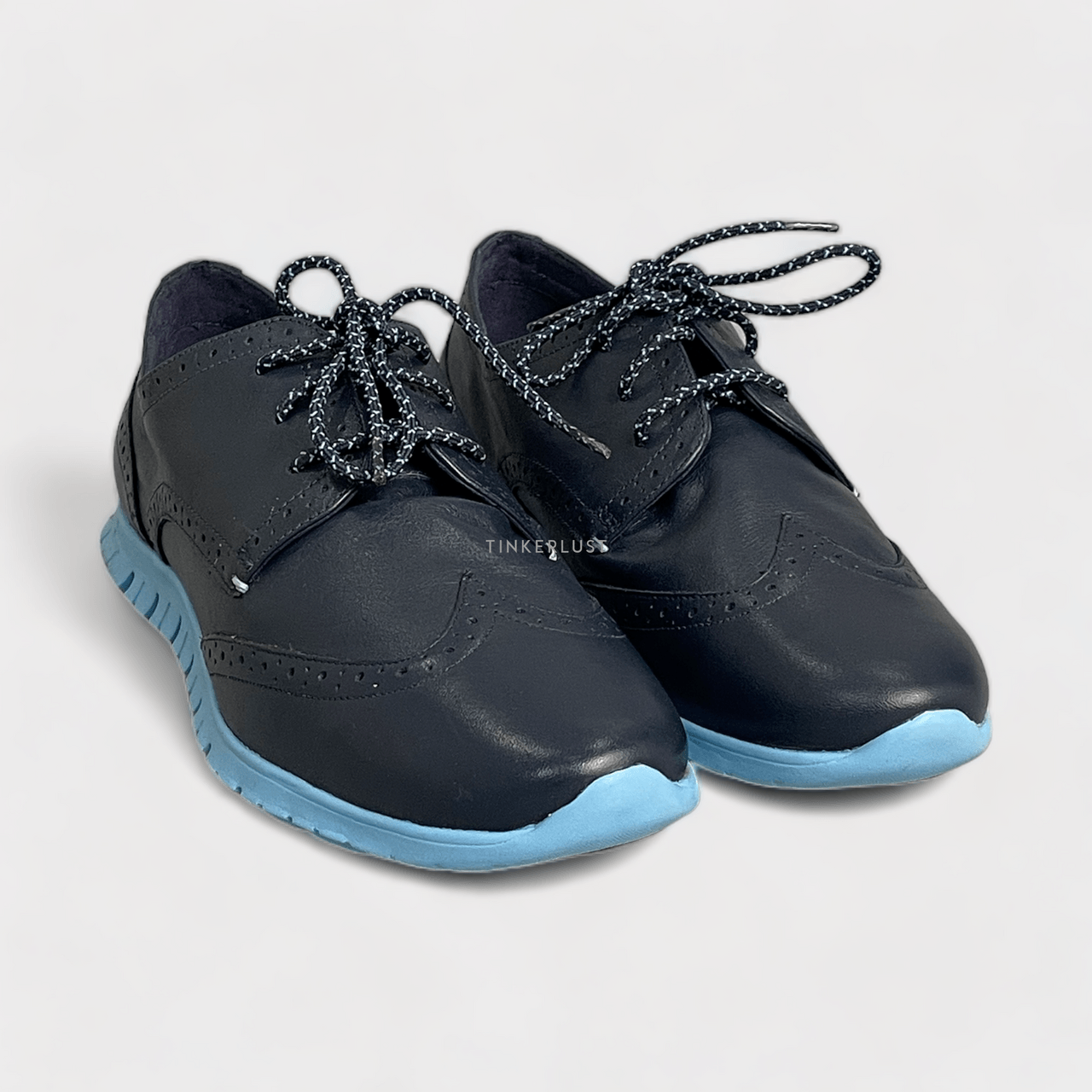 Cole Haan Zero Grand Navy Oxford Shoes 