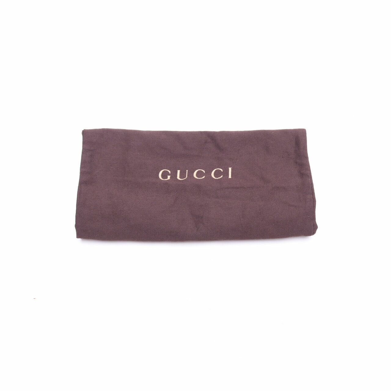 Gucci Monogram Vintage Web Navy Blue Continental Wallet