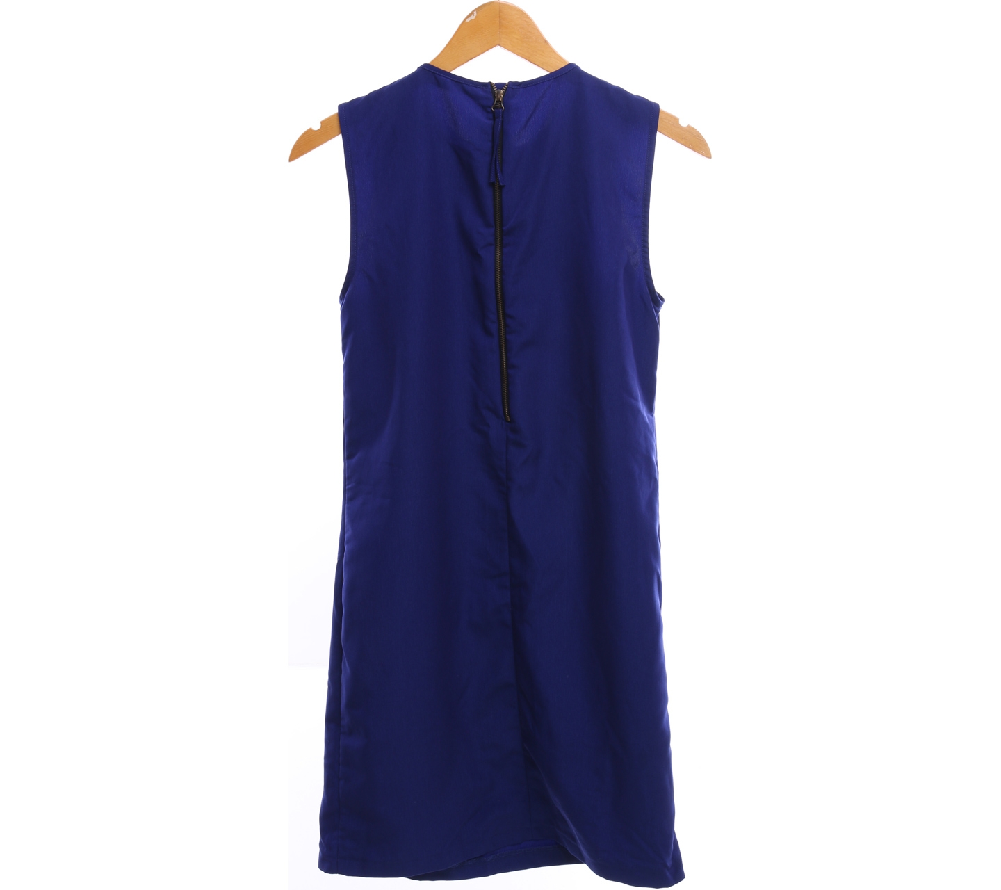 Zara Blue Fringe Mini Dress