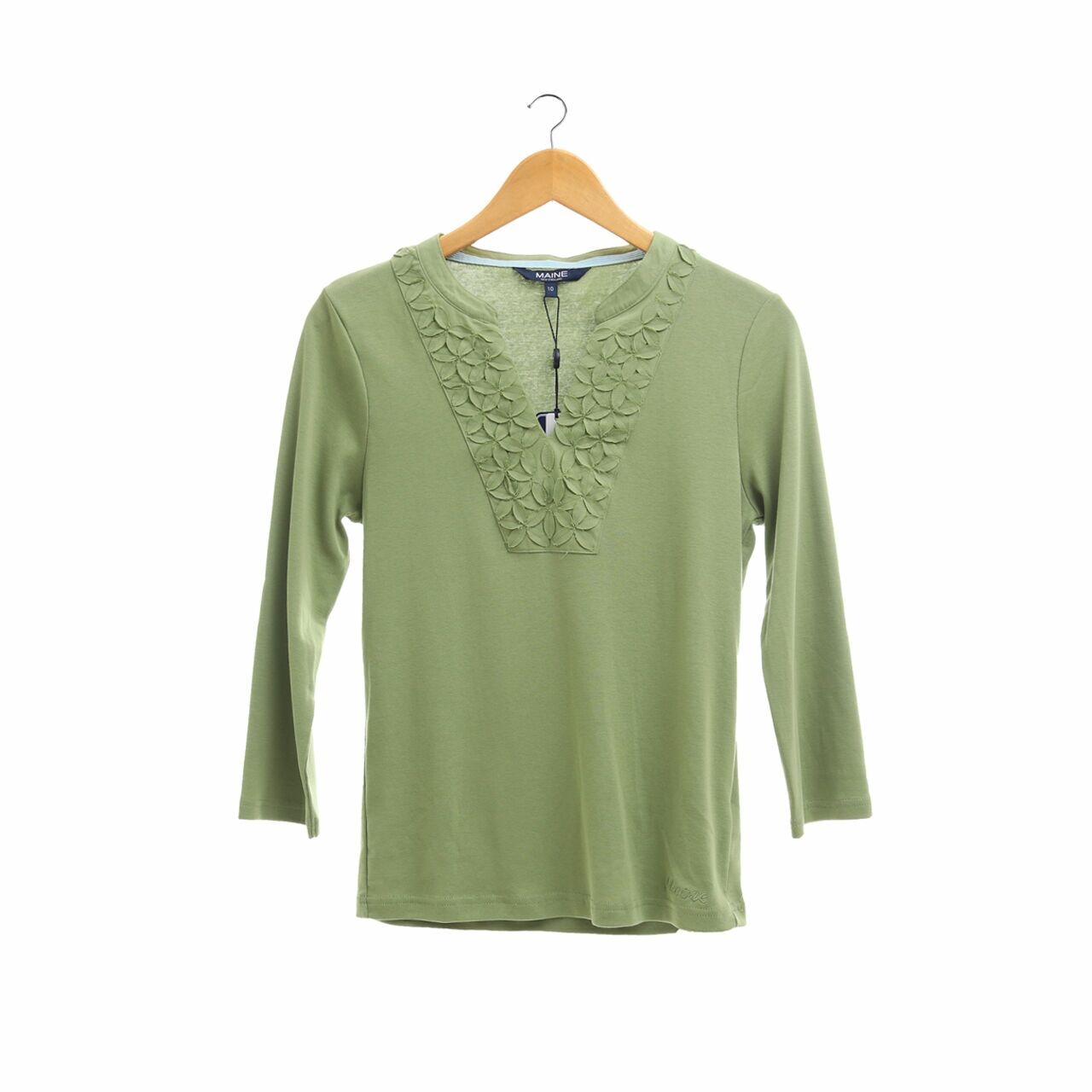 Maine Lime Blouse