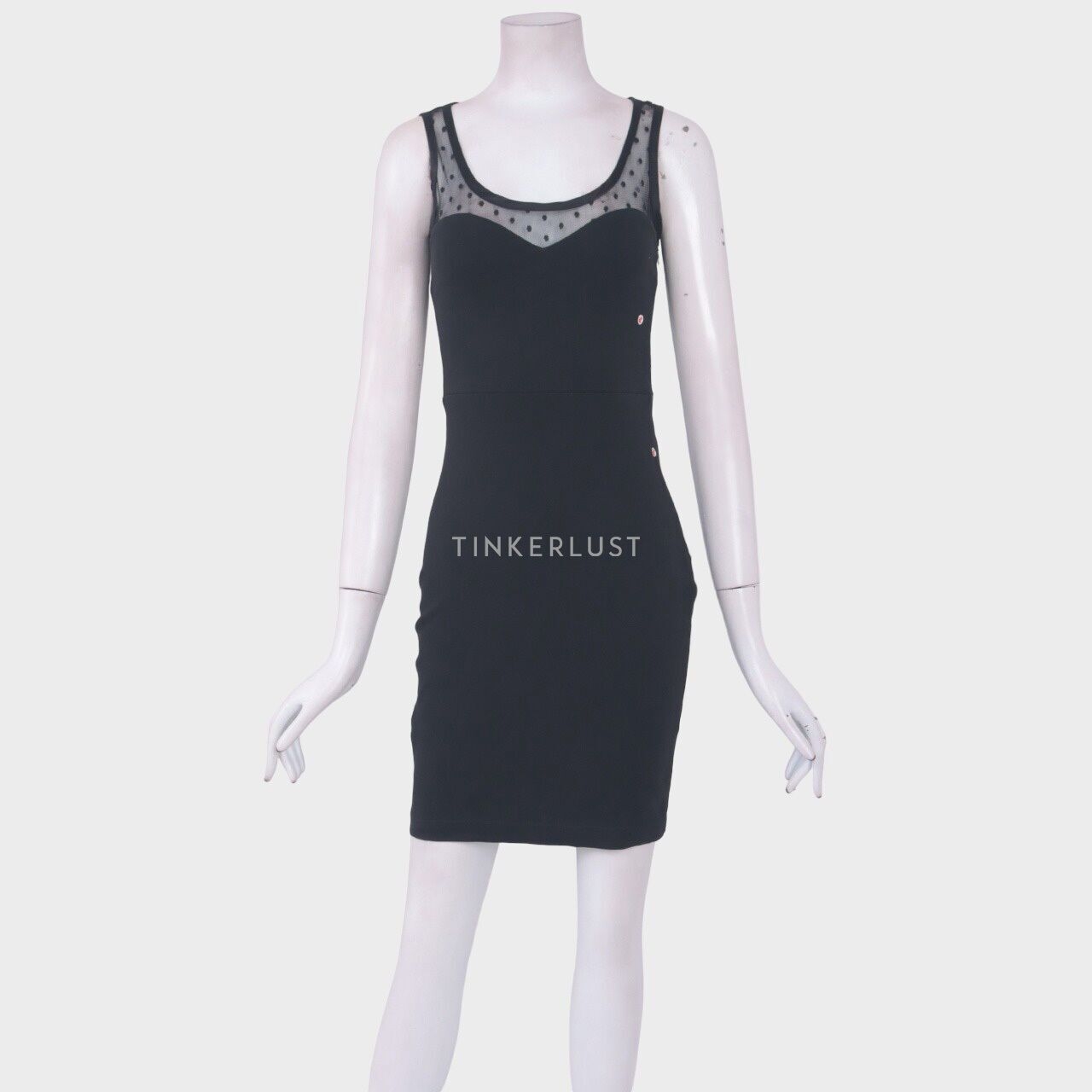 (X)SML Black Mini Dress