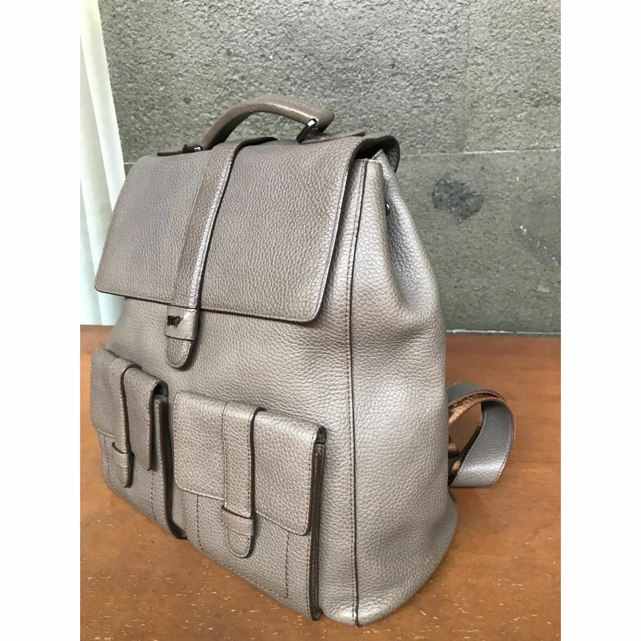 Braun Buffel Grey Backpack