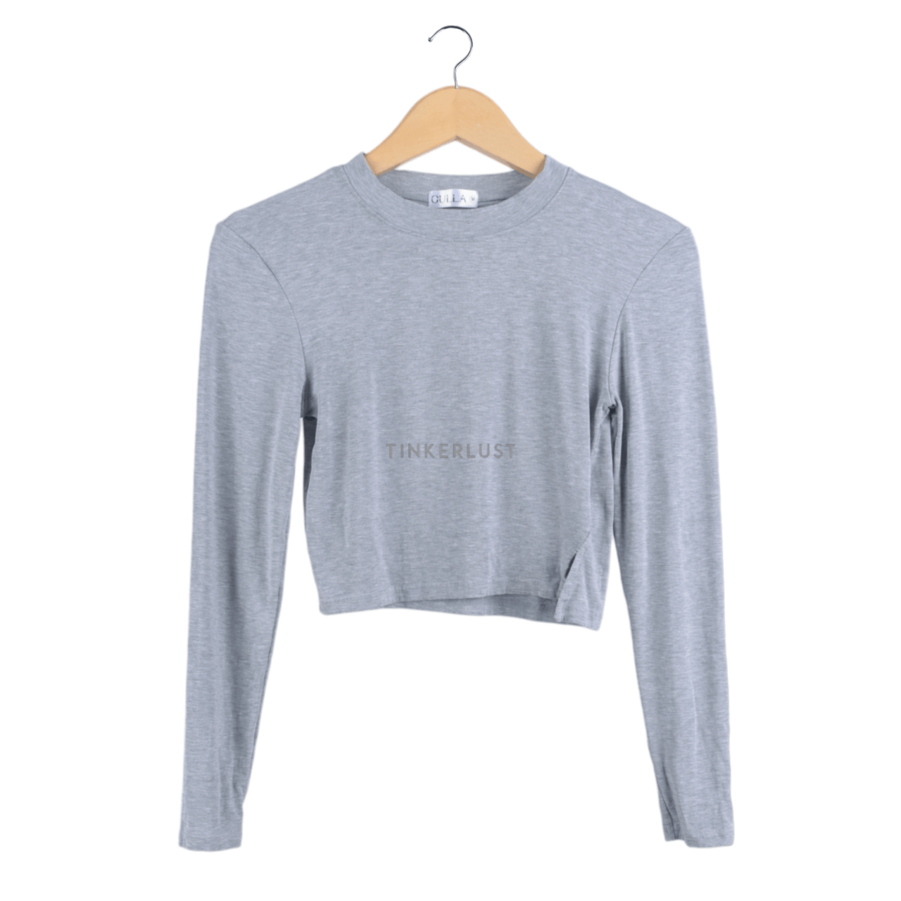 Private Collection Grey Crop T-Shirt