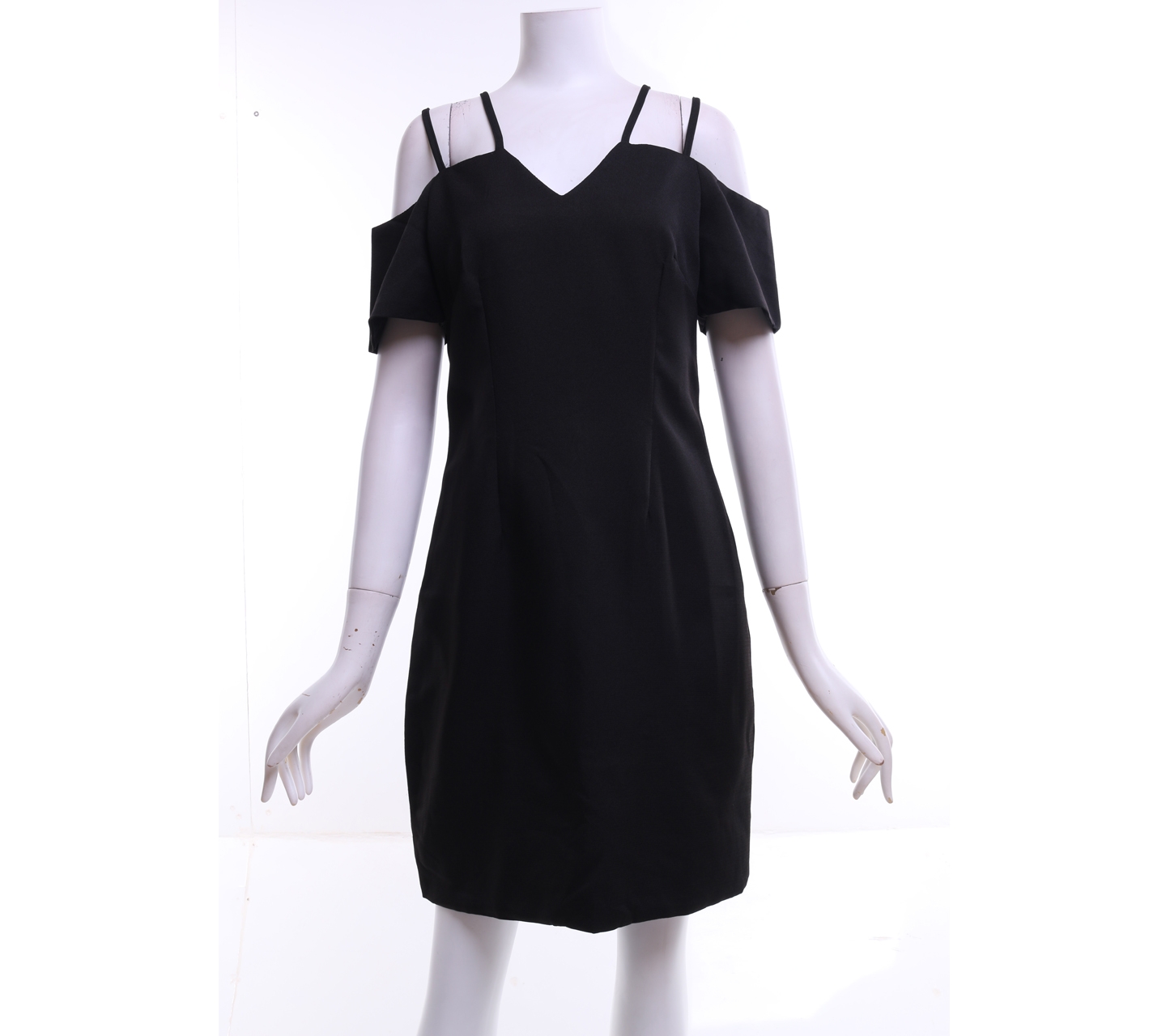 VONDii Black Ornela Mini Dress