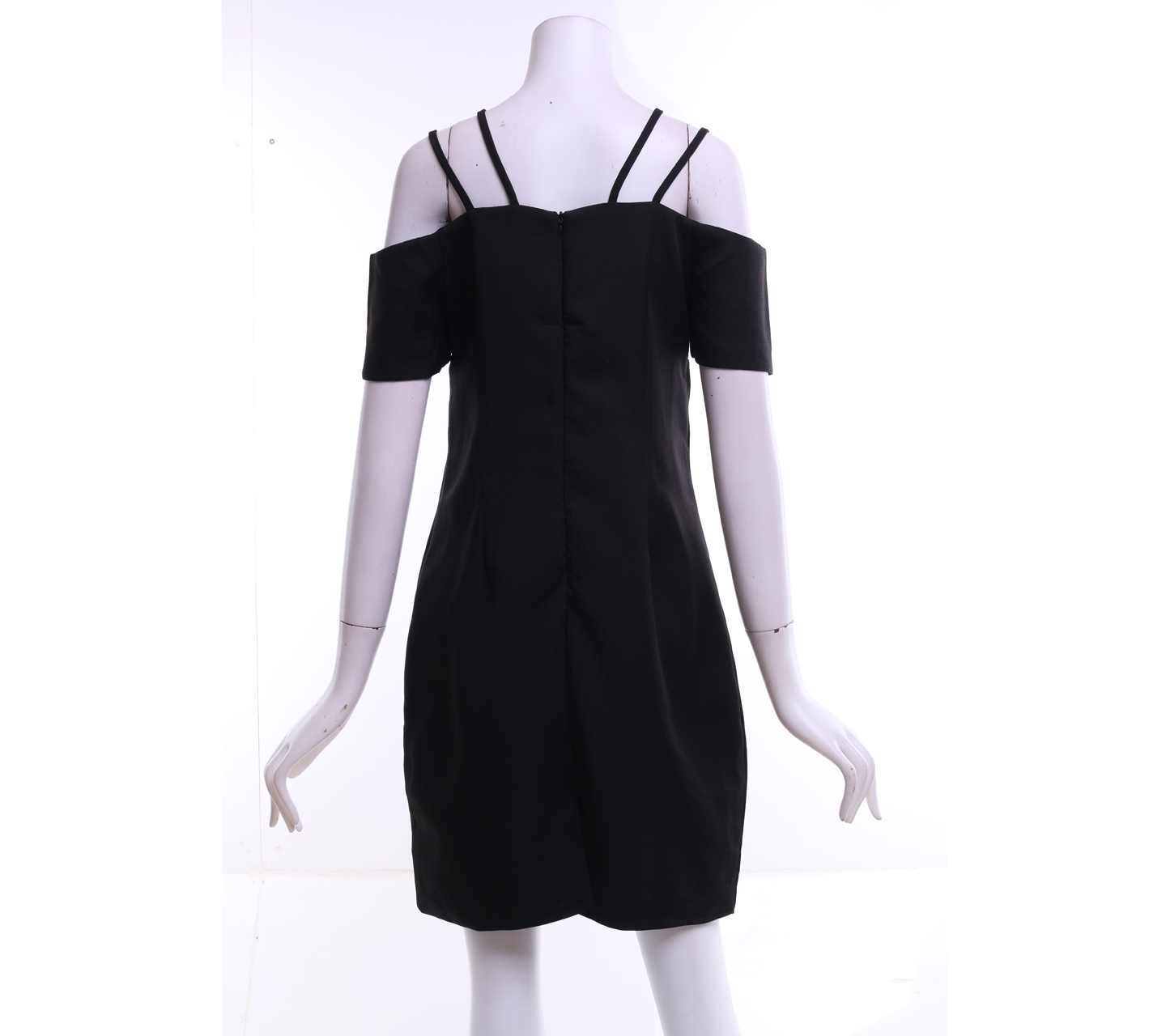 VONDii Black Ornela Mini Dress
